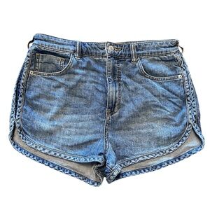 Pilcro Womens High Rise Jean‎ Shorts Size 29